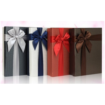 Caja de regalo personalizada privada al por mayor, caja de regalo rectangular grande
